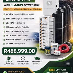 50KW Deye Kit