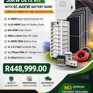 50 KW Deye Kit